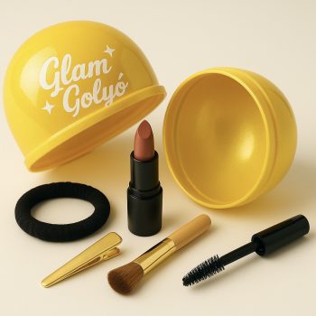 Sárga Glam Golyó