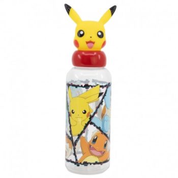 3D MŰANYAG PALACK 560 ML Pokémon Pikachu