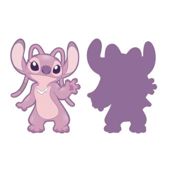 Disney Lilo és Stitch Angel  3D formapárna, díszpárna