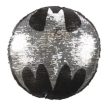 Batman Symbol átfordítható flitteres formapárna 30 cm