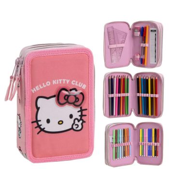 Hello Kitty  tolltartó töltött 3 emeletes