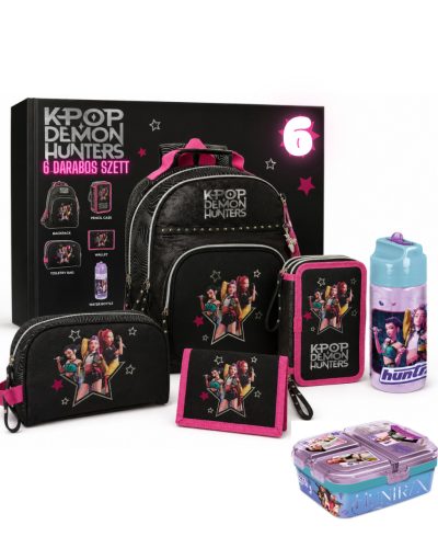 K-pop Démonvadászok Extra Csomag Fekete-Pink
