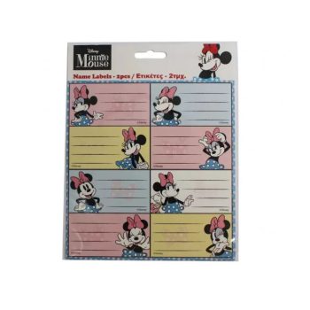 Minnie Egér füzetcímke 16 db-os