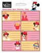 Minnie Egér füzetcímke 16 db-os