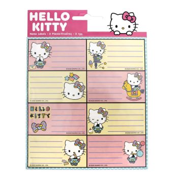 Hello Kitty füzetcímke 16 db-os