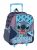 Disney Lilo és Stitch, A csillagkutya Abstract gurulós ovis 3D hátizsák, táska 32 cm