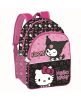 Hello Kitty & Kuromi iskolatáska, táska 40 cm