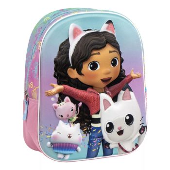 Gabi babaháza Fun 3D hátizsák, táska 31 cm