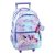 K-pop Démonvadászok Purple gurulós iskolatáska, táska 46 cm