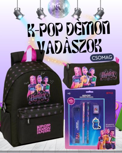 K-pop Démonvadászok Fekete-Pink Csomag 2