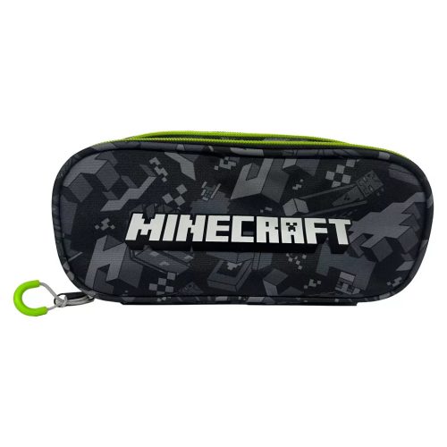 Minecraft Camo Terra 2 rekeszes tolltartó 23,5 cm