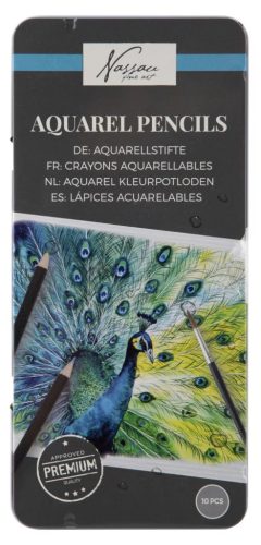 Akvarel Nassau színes ceruza 10 db-os 