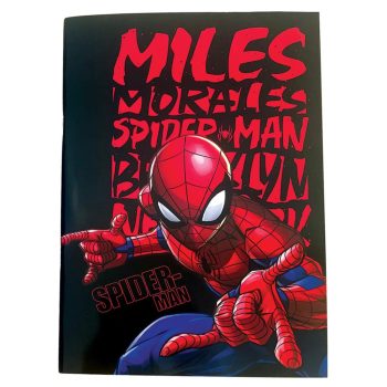 Pókember Miles Morales B/5 vonalas füzet 40 lapos