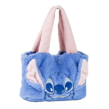   Disney Lilo és Stitch, A csillagkutya Fluffy plüss shopping bag, bevásárlótáska 31 cm