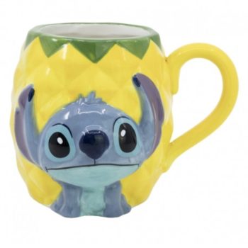 3D Kerámia Bögre - Stitch ananász