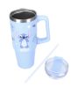 Stitch kék, rózsaszín rozsdamentes acél szigetelt thermo kulacs 900ML