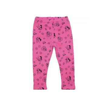 Disney Minnie Pink baba, vastag leggings, bélelt 6-23 hó