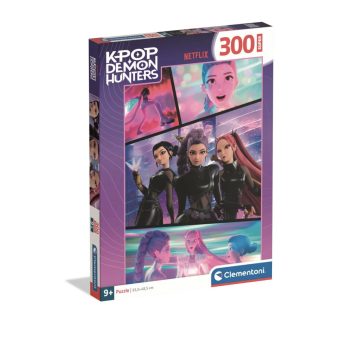 K-pop Démonvadászok Take Down 300 db-os puzzle Clementoni
