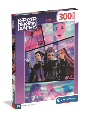 K-pop Démonvadászok Take Down 300 db-os puzzle Clementoni