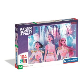   K-pop Démonvadászok Shining Stars 104 db-os Super puzzle Clementoni