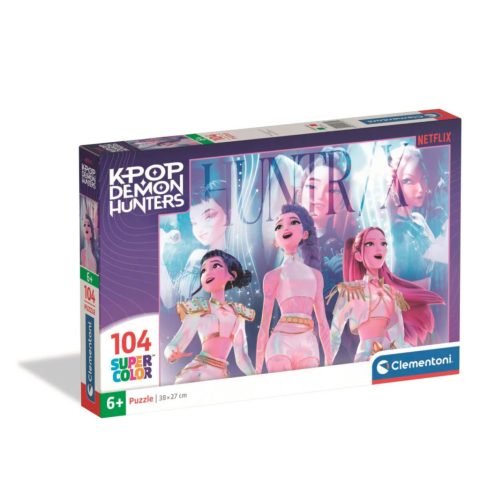 K-pop Démonvadászok Shining Stars 104 db-os Super puzzle Clementoni