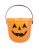 Halloween Tök cukorka gyűjtő vödör