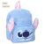 Stitch prémium 3D bársony iskolatáska