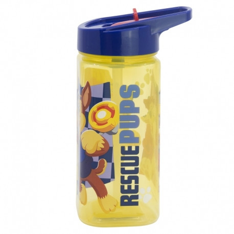 Mancs Őrjárat Prémium keményfalú szívószálas kulacs gyerekeknek - 510ML