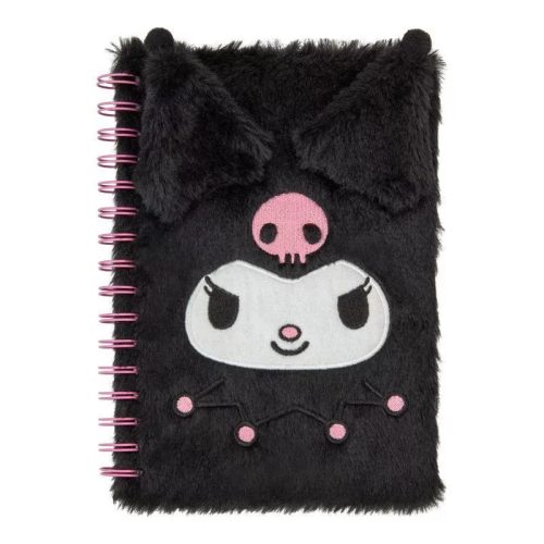 Hello Kitty Kuromi A5 plüss jegyzetfüzet